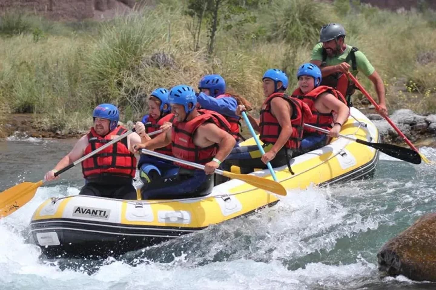 Rafting Familiar en el Río Mendoza en Blanco Encalada