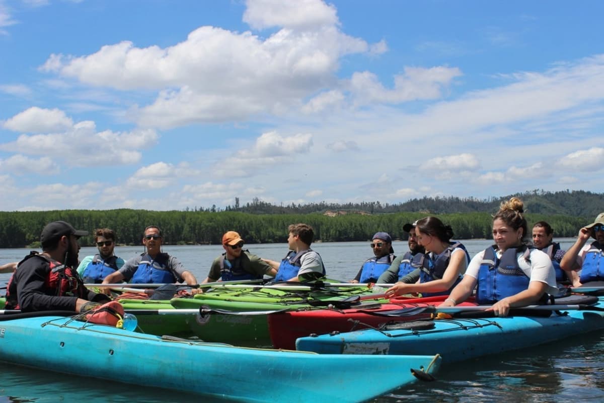 Navegación en Kayak por el Río Bio Bío
