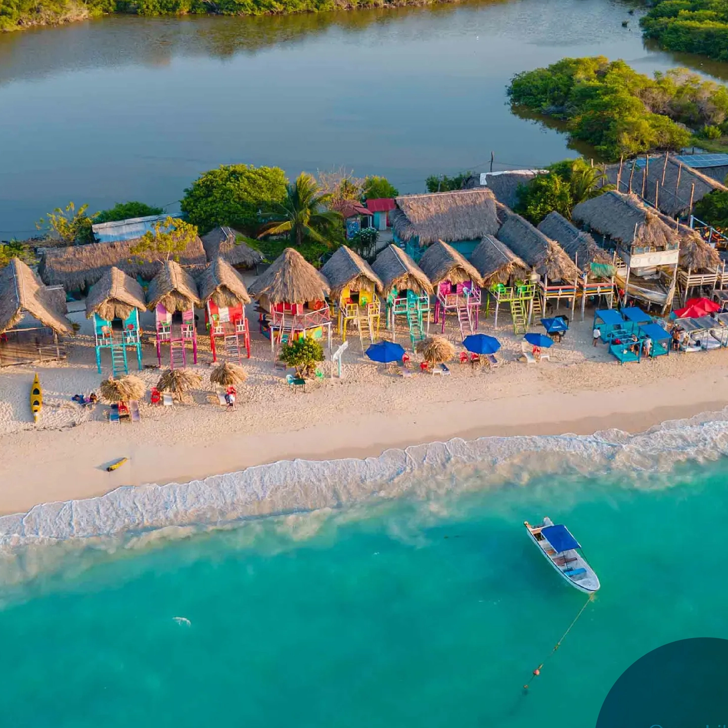 Pasadía a Playa Tranquila y Playa Blanca Barú desde Cartagena