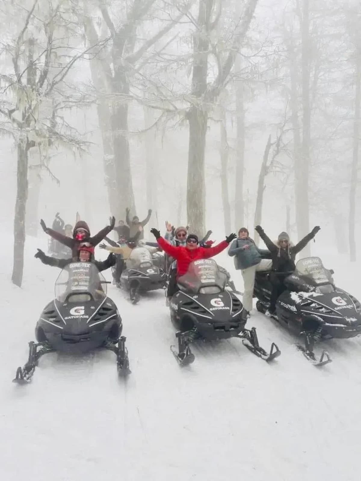 Snowmobile Ride and Descent at Cerro Chapelco