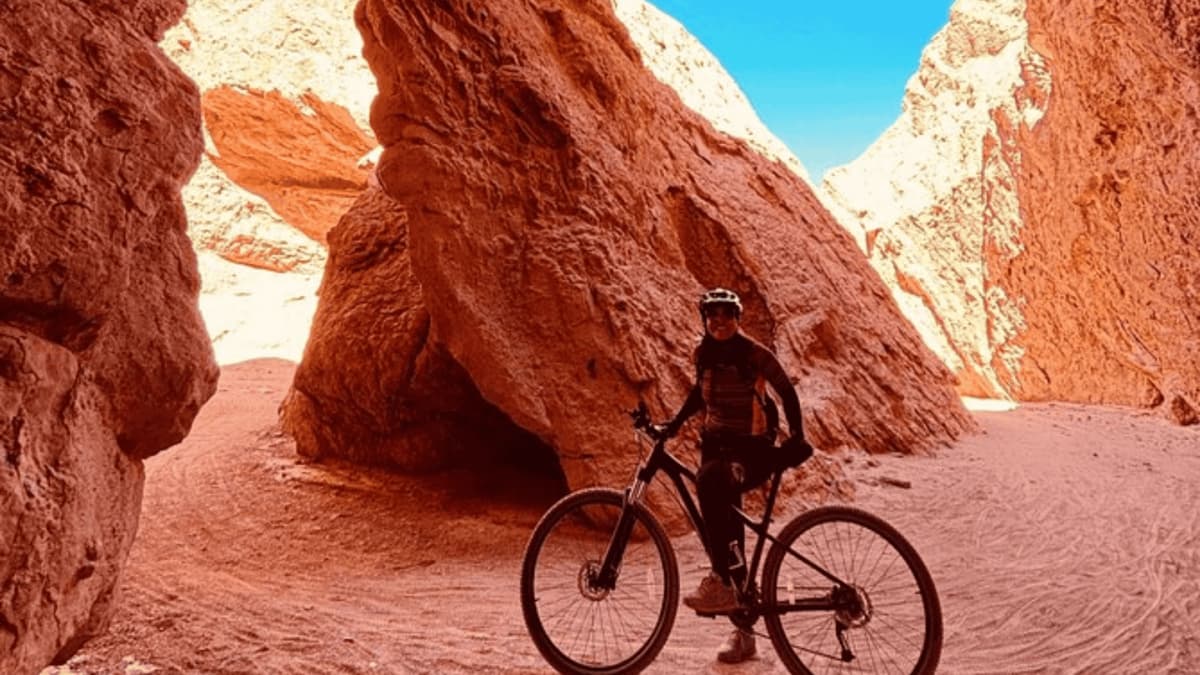Tour en Bicicleta por Garganta del Diablo en San Pedro de Atacama