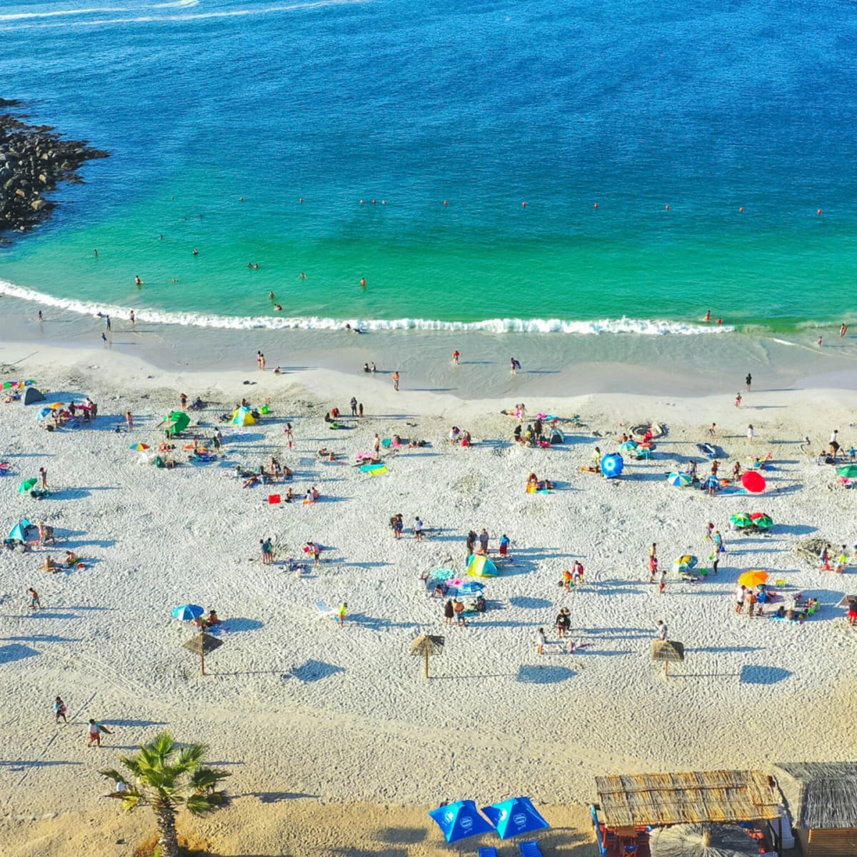 Playa La Virgen, Wetlands and Rocks of Atacama from Caldera or Bahía Inglesa
