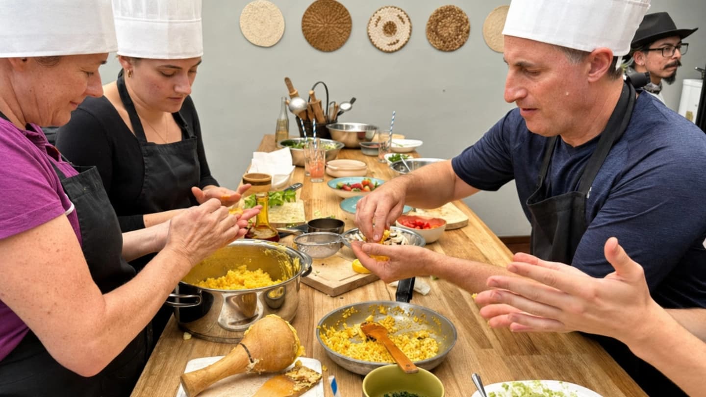 Clase de cocina tradicional en Quito