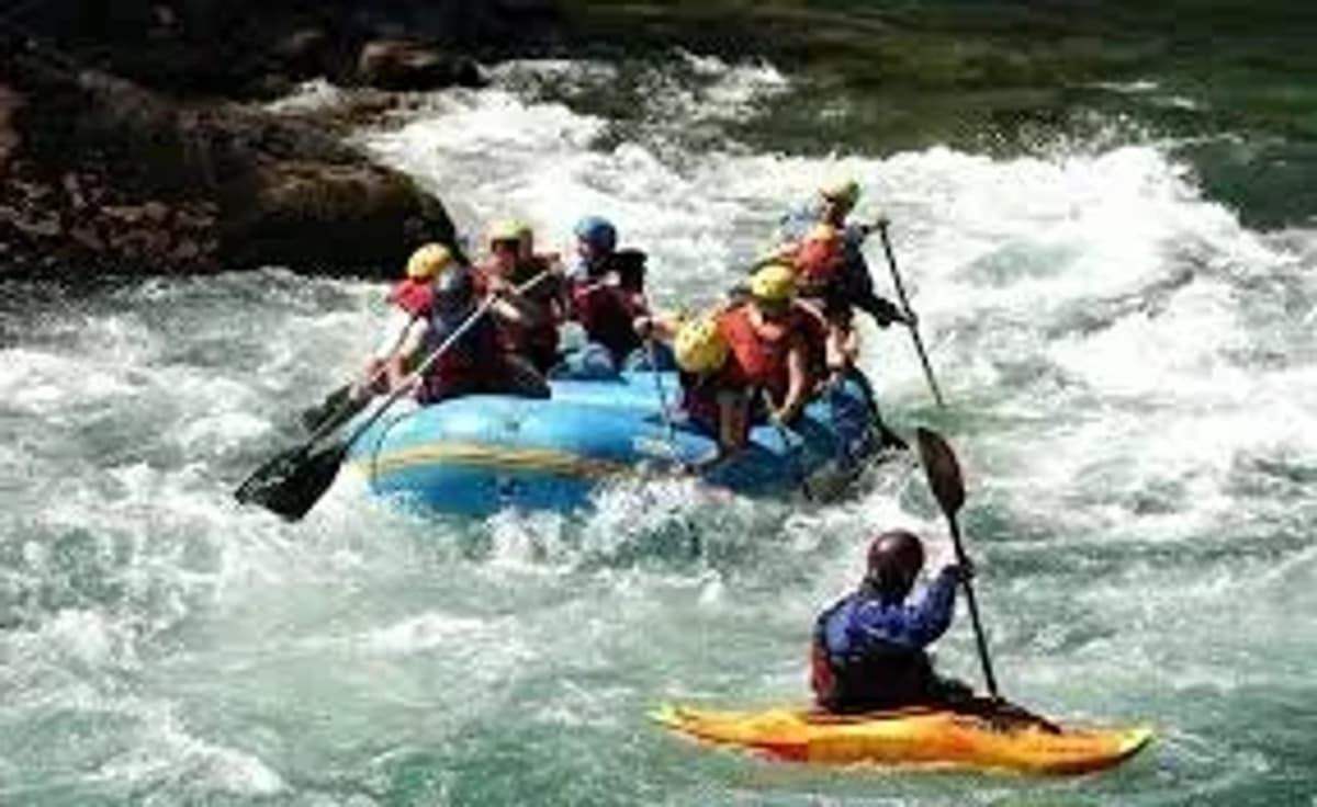 Experiencia Rafting en Rio Villegas en Bariloche