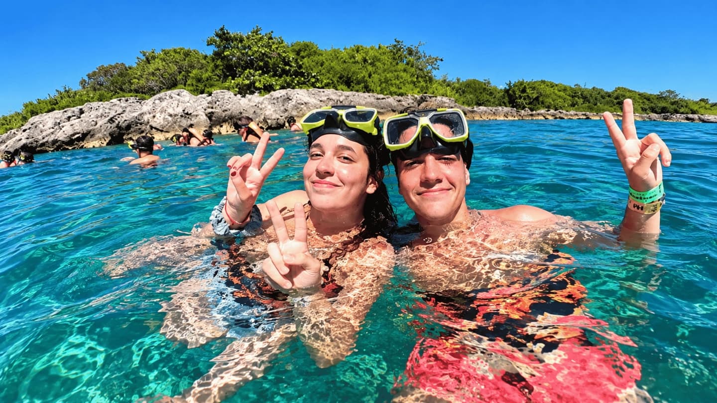 Catamaran Ride to Isla Mujeres from Riviera Maya