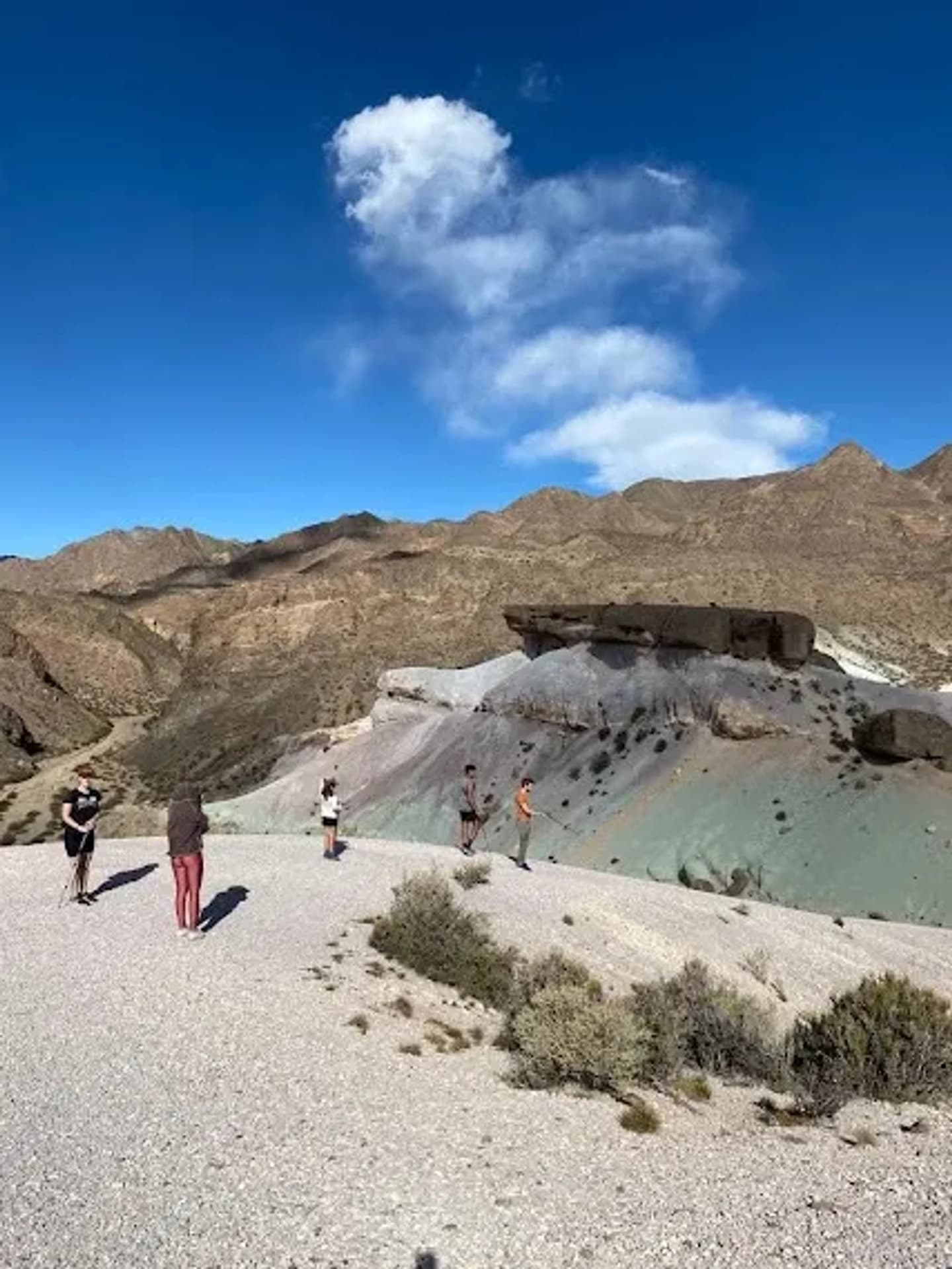 Trekking to the Hill of Seven Colors in Uspallata