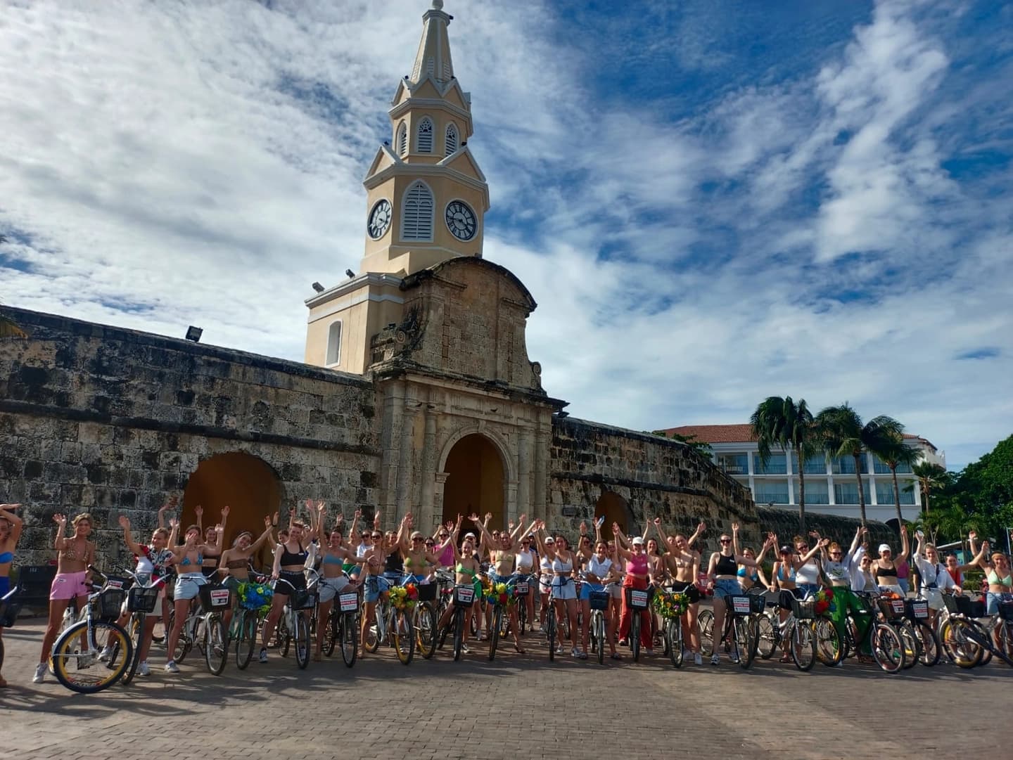 Guided Bicycle Tour of the Walled City and Getsemaní in Cartagena