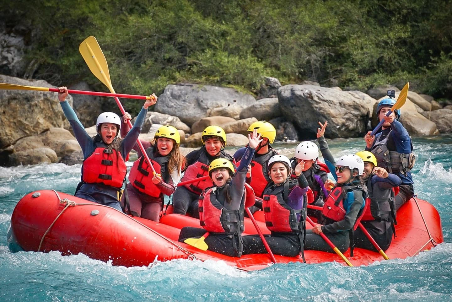 Rafting en el Río Baker desde Puerto Bertrand