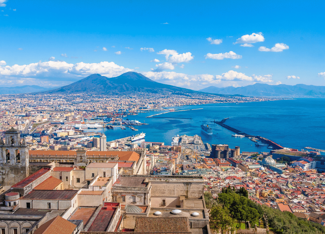 Descubre Campania: Nápoles, el Vesubio, Pompeya y la Costa Amalfitana