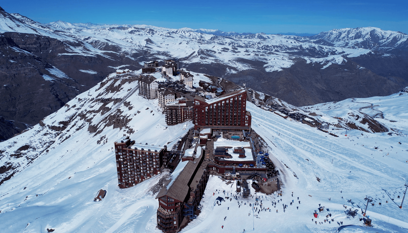 Os melhores resorts de montanha para aprender a esquiar no Chile