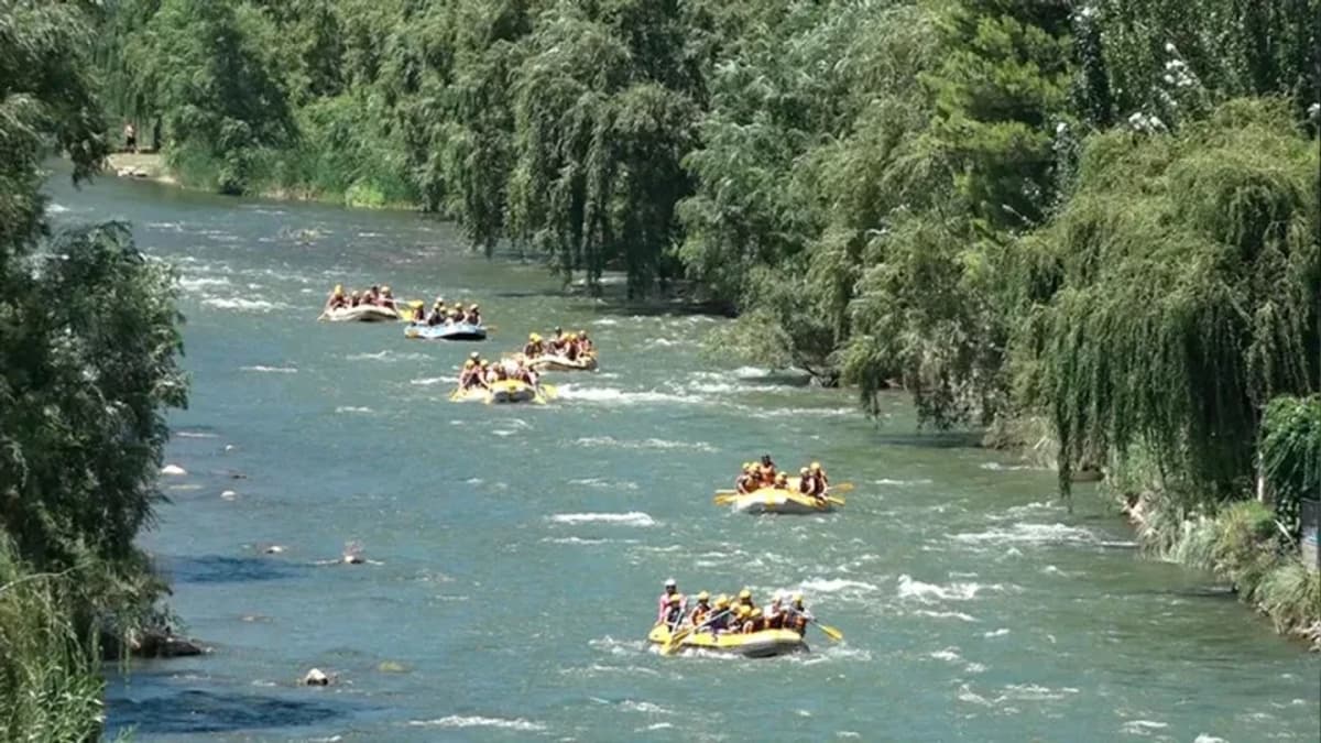 El mejor Rafting en el río Atuel en San Rafael