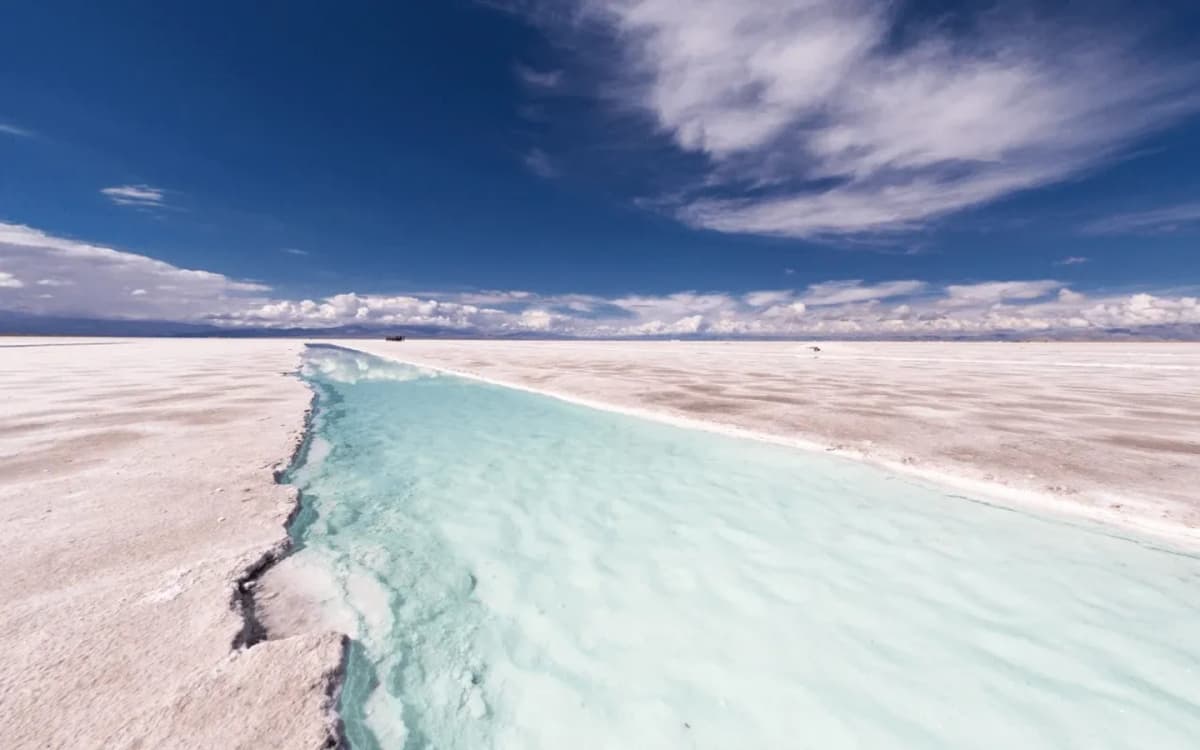 Salinas Grandes y Purmamarca desde Tilcara