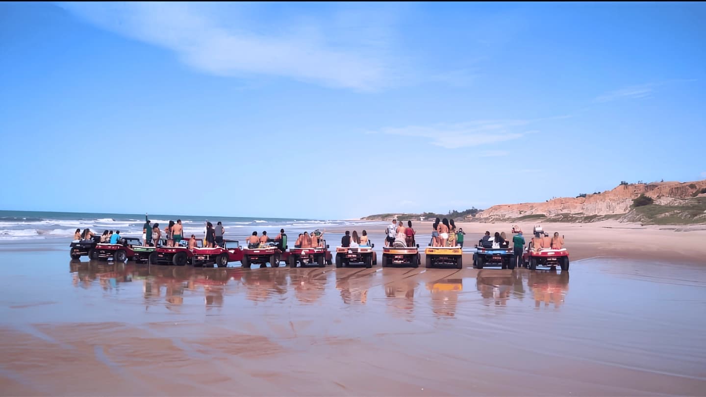 Tour a la playa de Canoa Quebrada desde Fortaleza