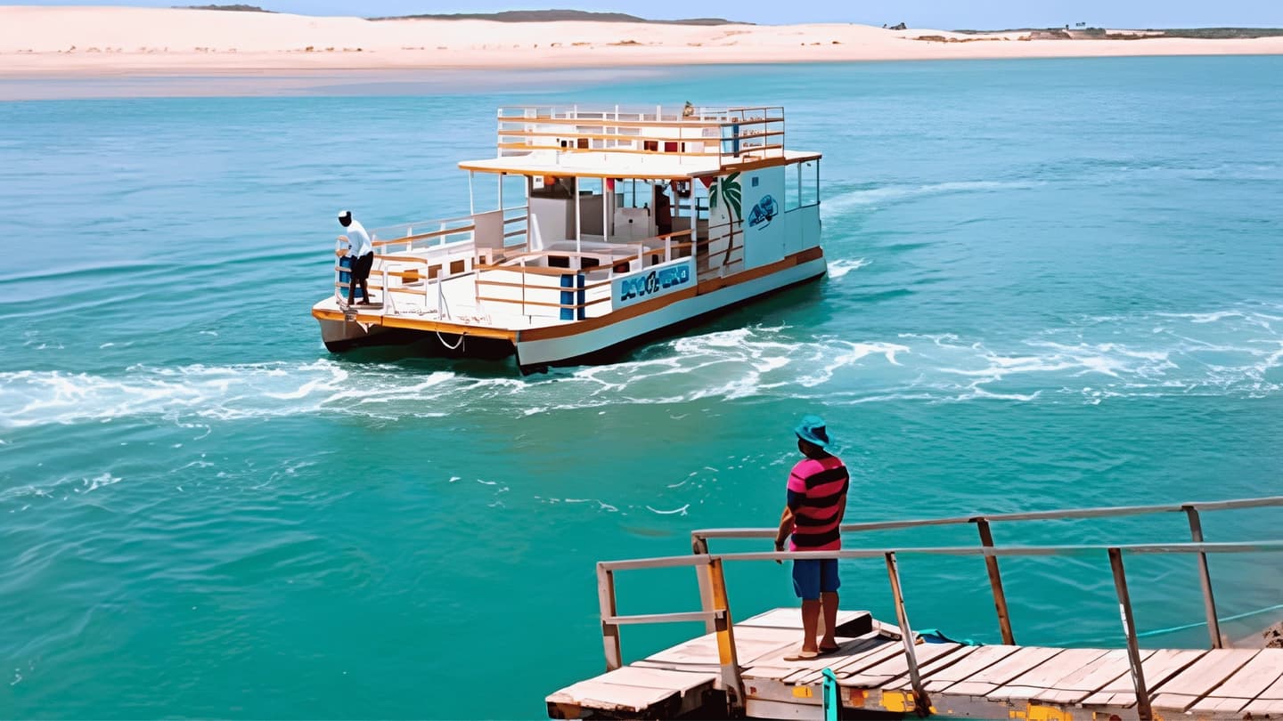 Tour a Flecheiras y Mundaú con paseo en catamarán