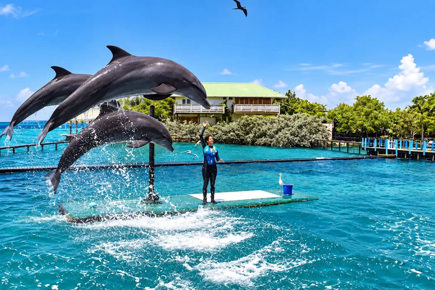 Tour al Aviario Nacional, Oceanario y Playa Blanca desde Cartagena