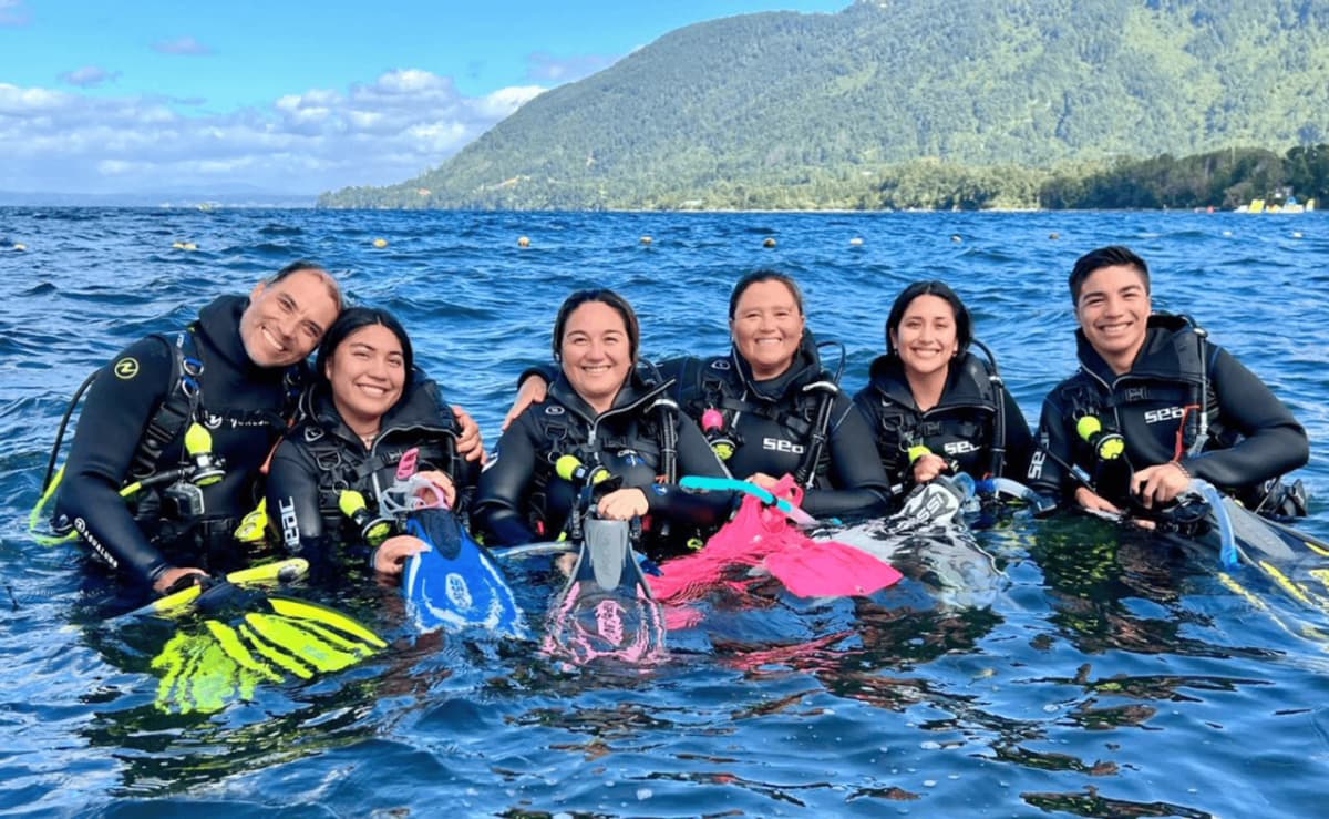 Aventura de Buceo en el Lago Calafquén para Buceadores Certificados