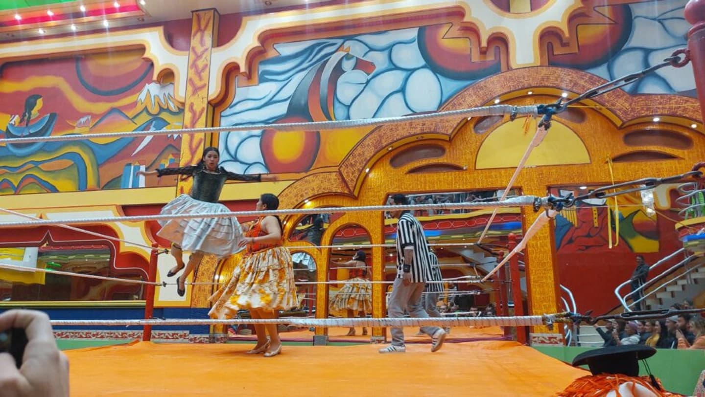 Tour Combate de Lucha Libre de Cholitas: Orgullo Indígena en La Paz