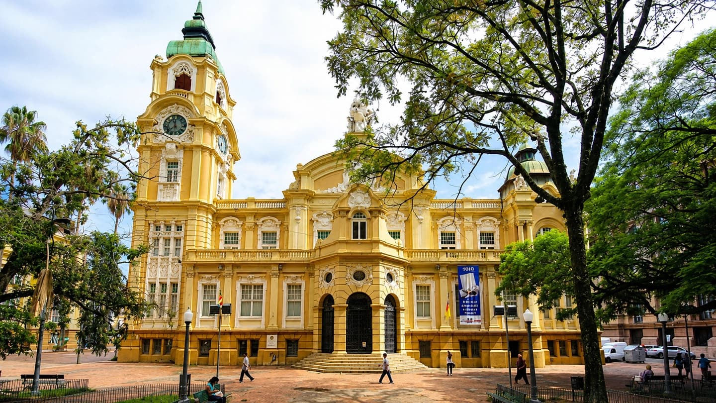 Visita guiada por el Centro Histórico de Porto Alegre