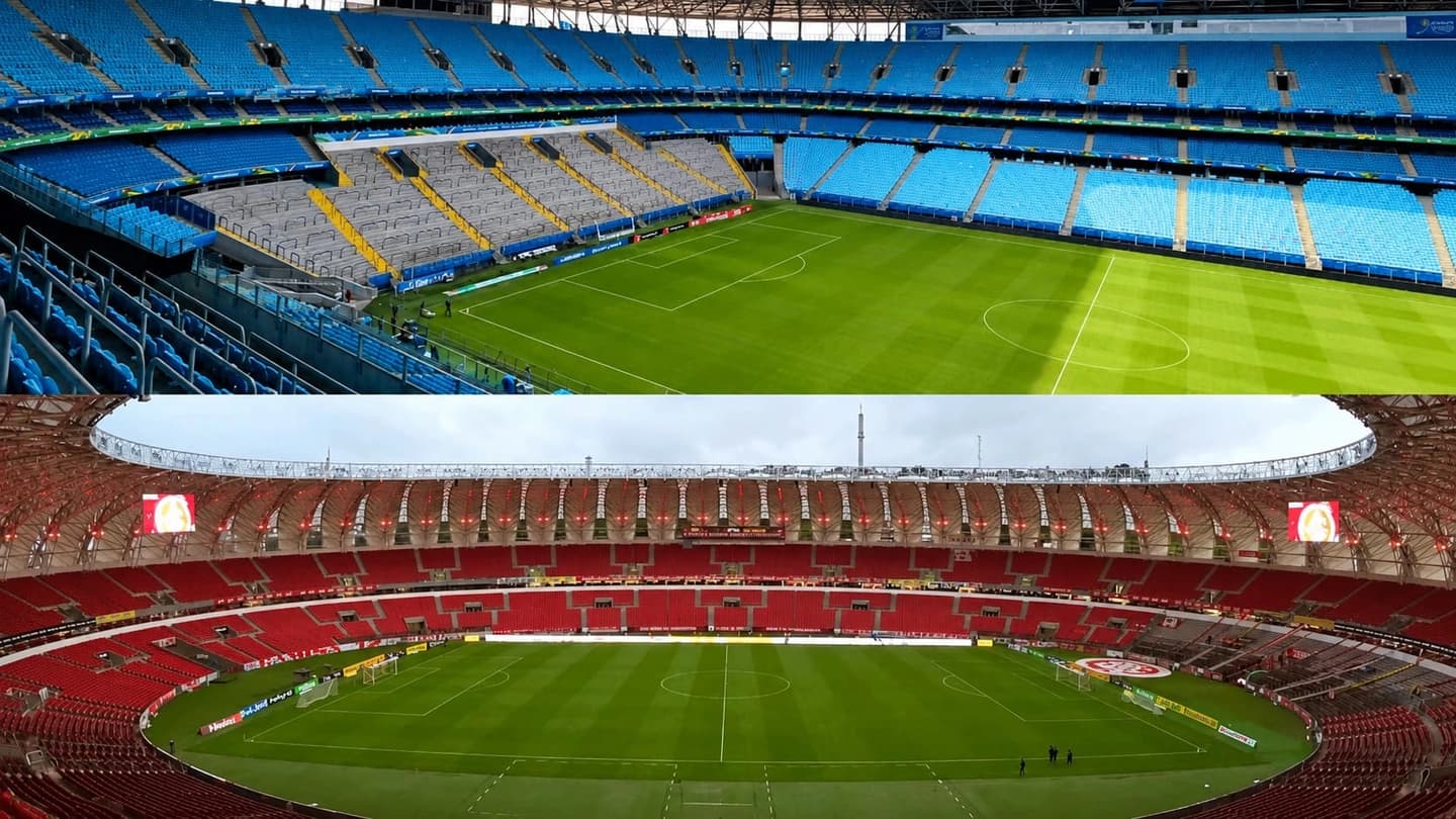 Tour por los Estadios del Grêmio e Internacional en Porto Alegre
