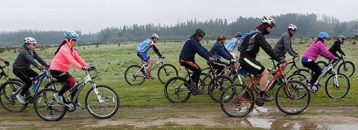 Entrada Reserva Nacional Lago Peñuelas - Cicloruta Familiar