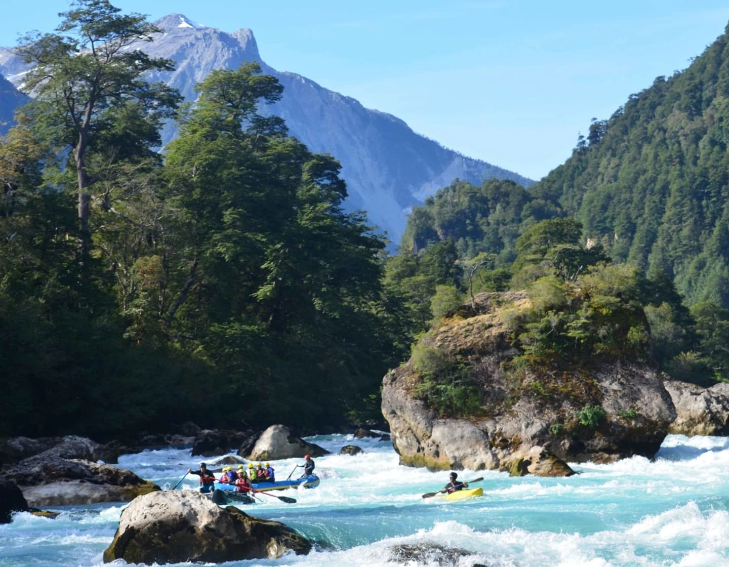 Rafting en el Río Futaleufú: Sección Puente a Macal