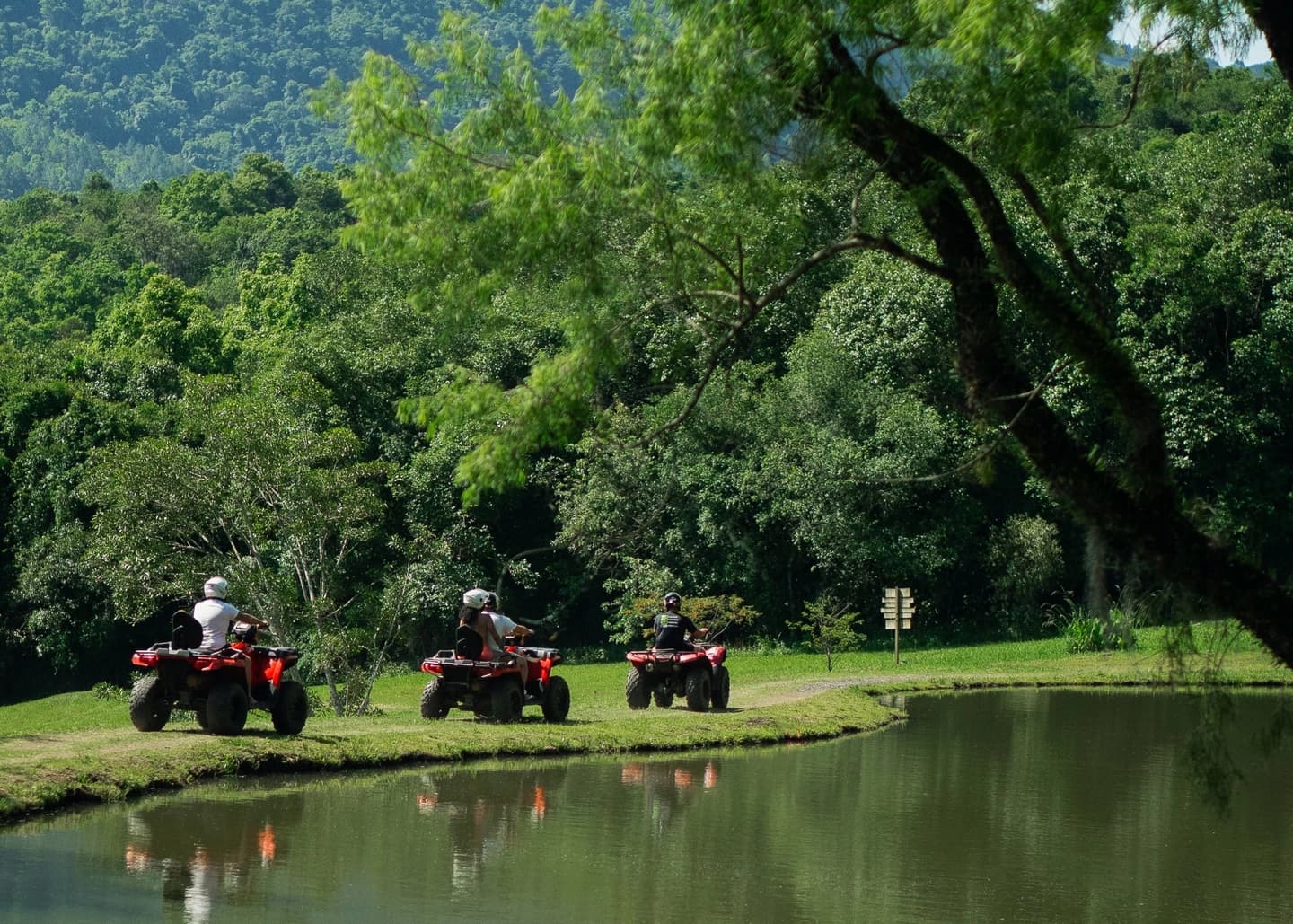 Tour en Quadriciclo con Circuito de Aventura en Três Coroas
