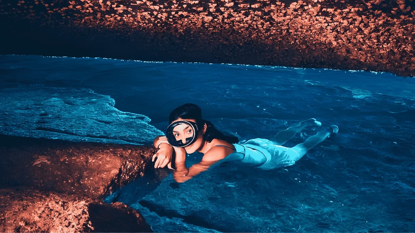 Gruta do Acaiá, o Fenômeno Azul de Ilha Grande