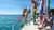 Catamarán a Isla Mujeres con barra libre y buffet desde Cancún