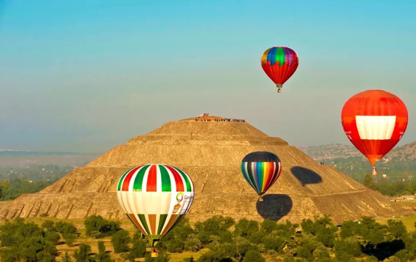 Vuelo en Globo Aerostático sobre Teotihuacán desde Ciudad de México