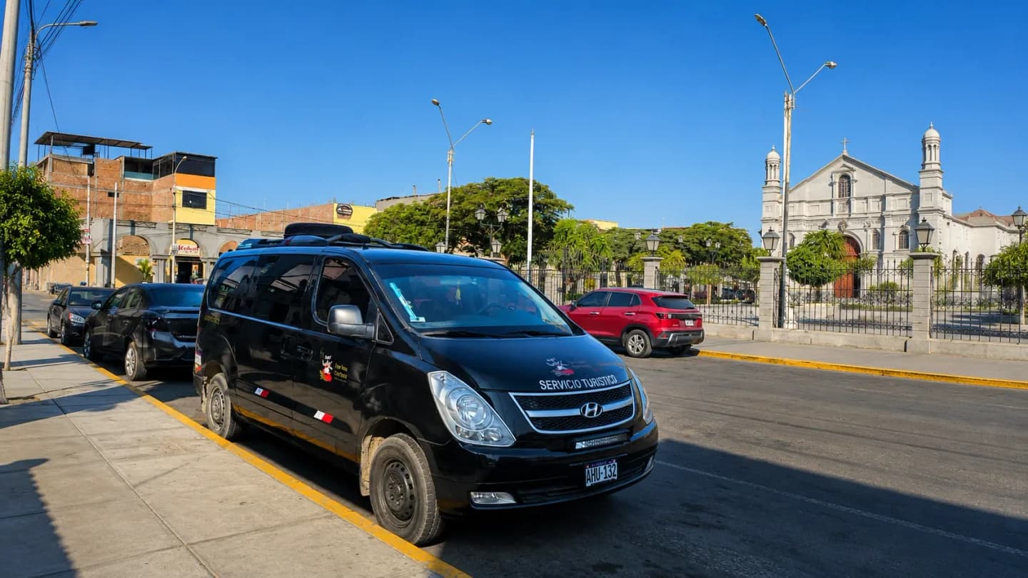Traslado de la estación de bus a hoteles del Cercado de Ica