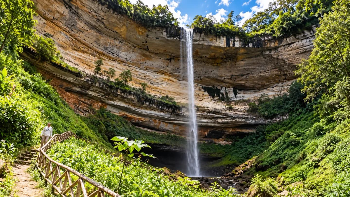 Tour privado de día completo a la Catarata de Yumbilla desde Chachapoyas con almuerzo