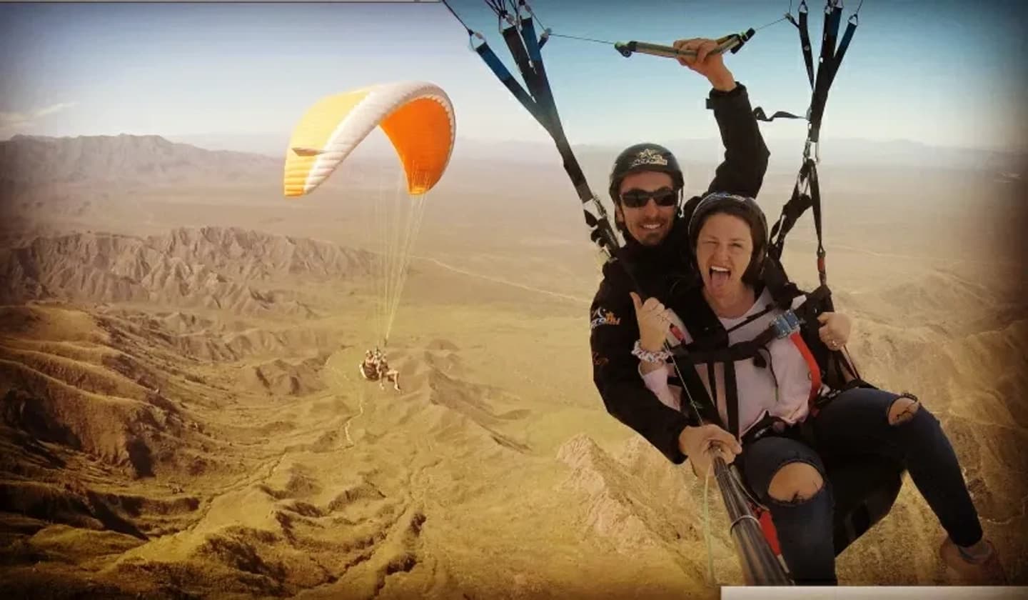Vuelo Tradicional en Parapente Cerro Arco Mendoza