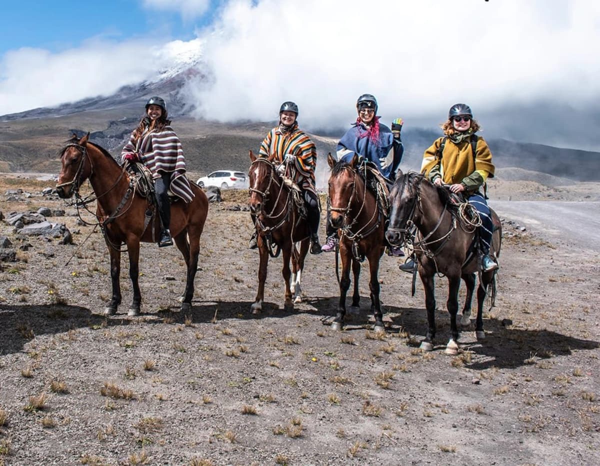 Cabalgata por el Parque Nacional Cotopaxi y Laguna Limpiopungo desde Quito
