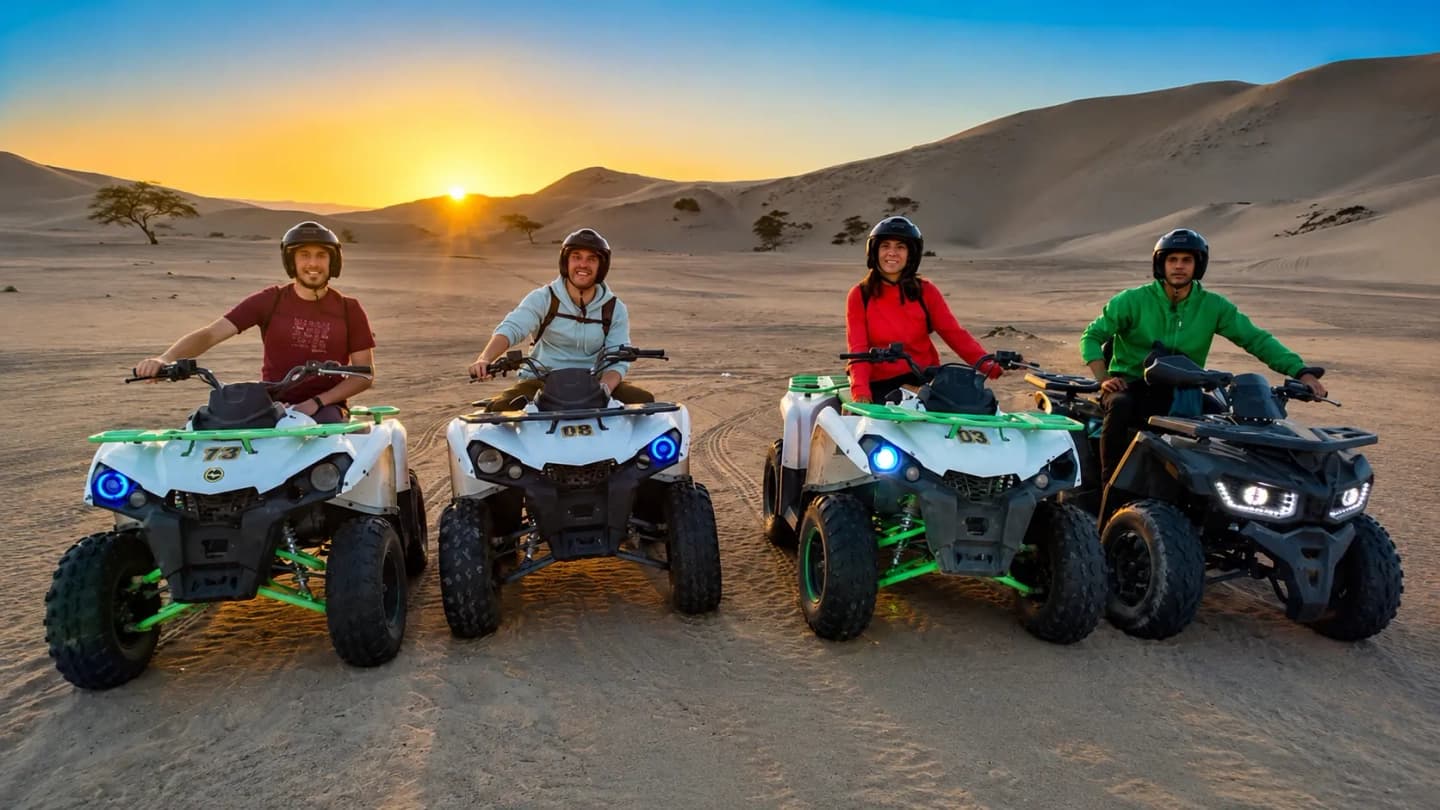 Tour de Cuatrimotos en las Dunas de Ica