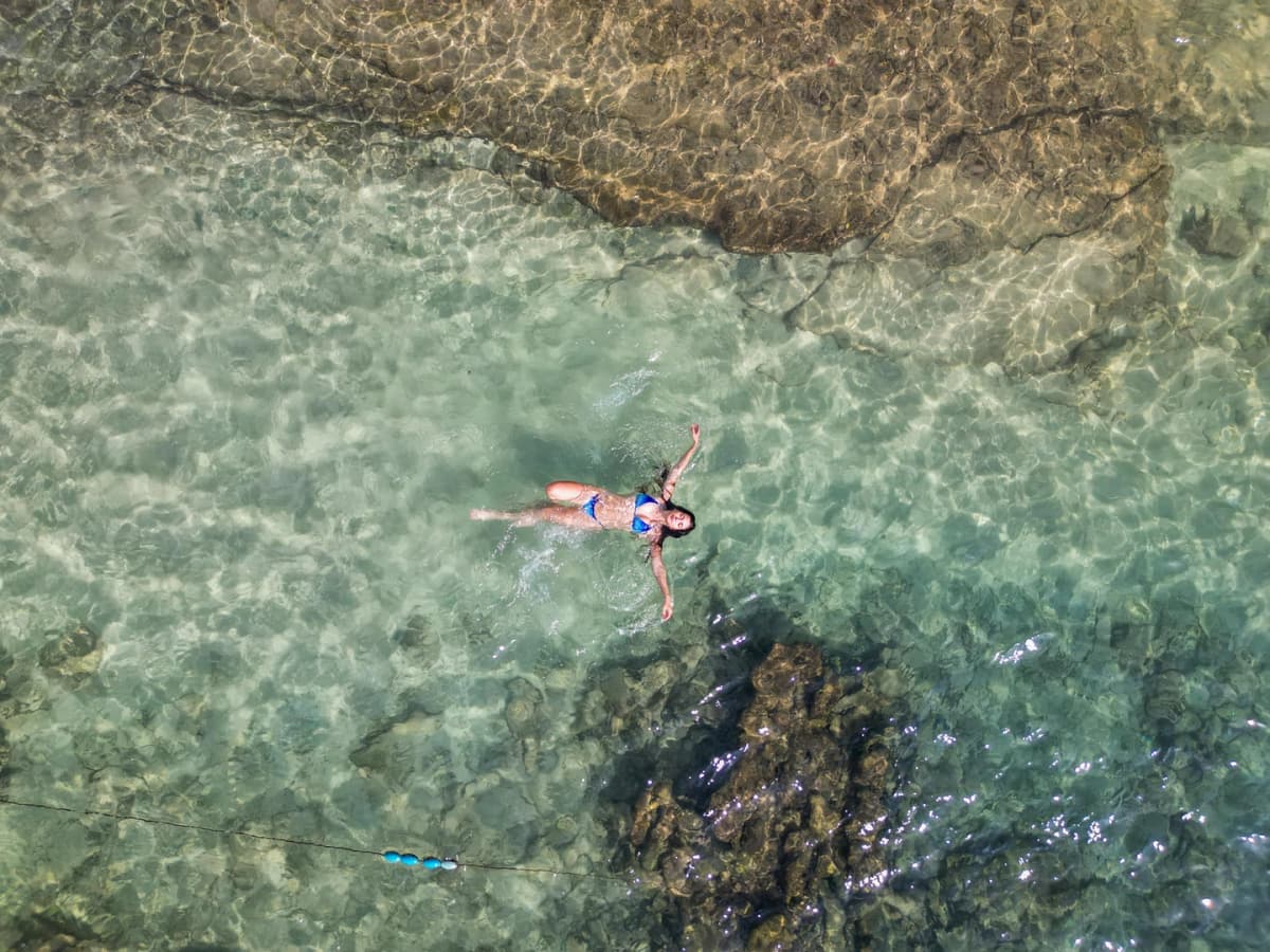 Tour a Playa Cristal en Parque Tayrona desde Santa Marta
