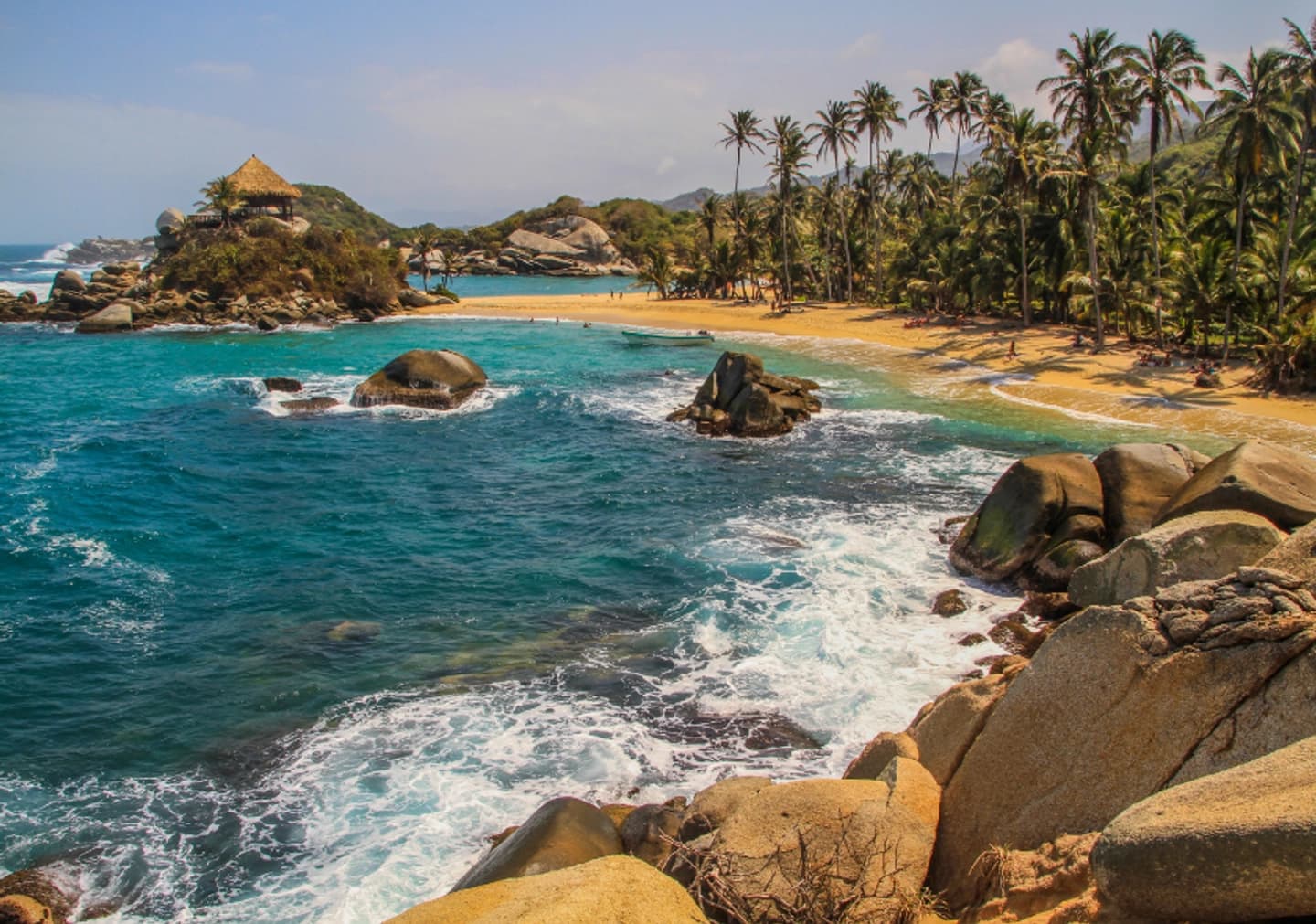 Excursión en lancha a Cabo San Juan desde Santa Marta