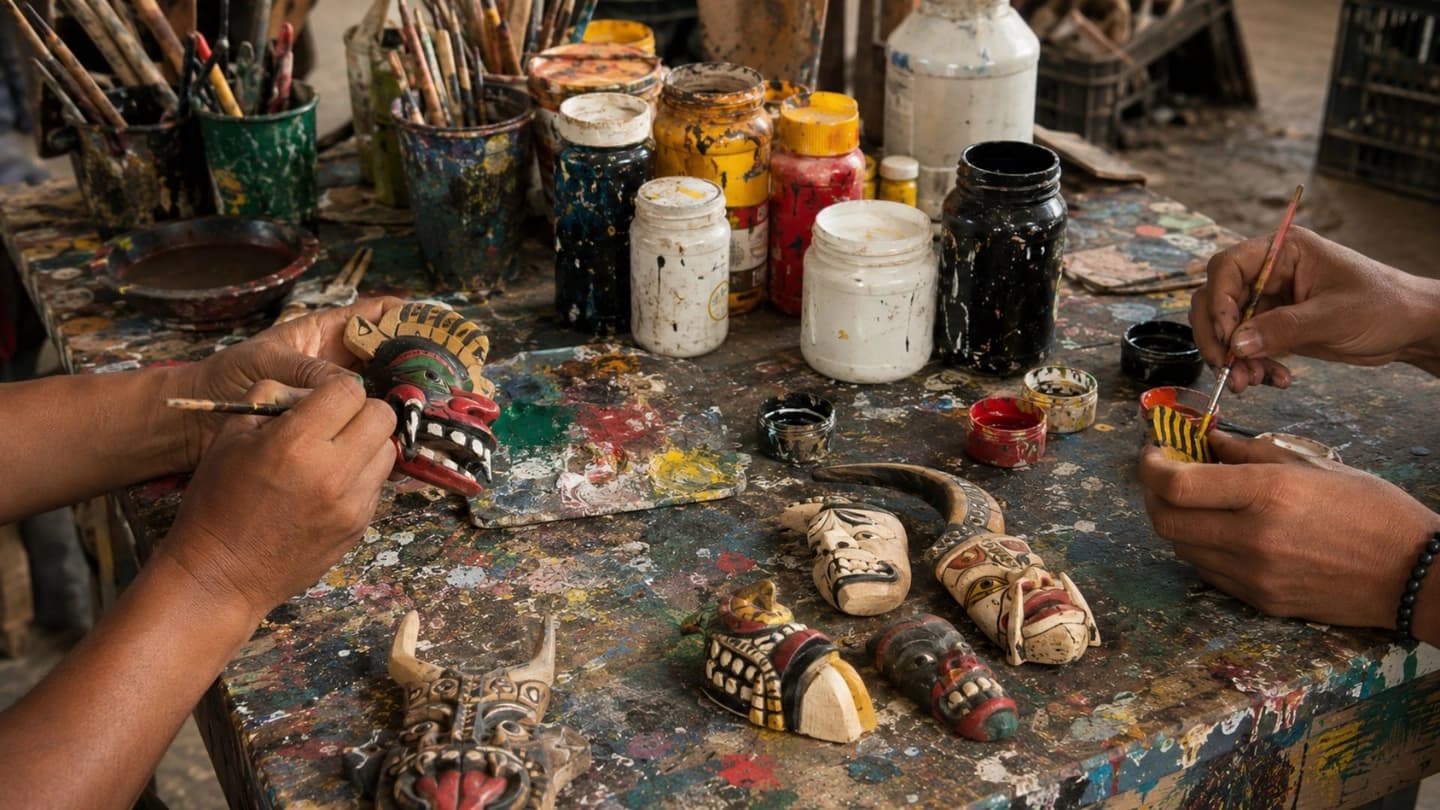 Visita a fábrica de artesanías en Galapa desde Barranquilla