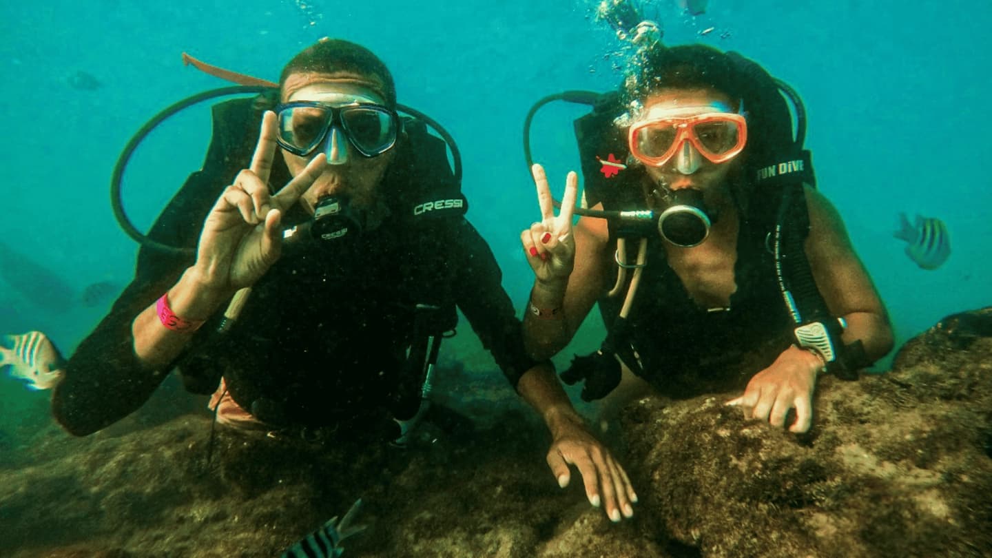 Buceo con Cilindro en Porto de Galinhas para Principiantes
