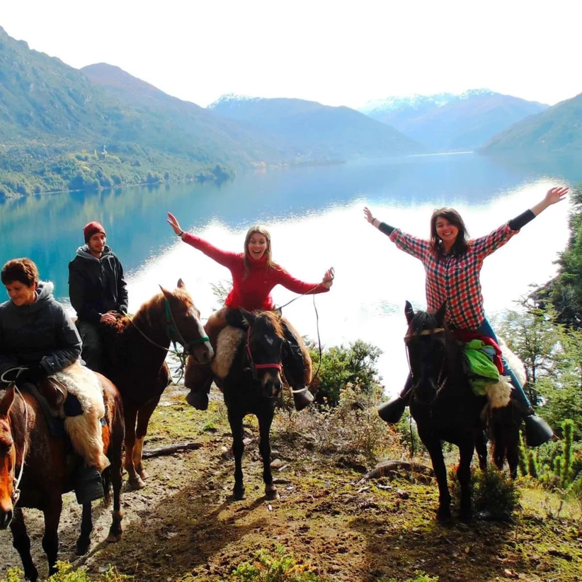 Cabalgata de 3 hs. en Chacra los Alamos en Esquel