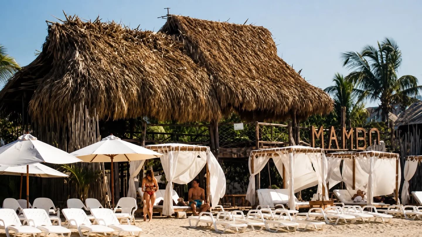 Tour a Mambo Beach y Plancton en Isla Barú desde Cartagena