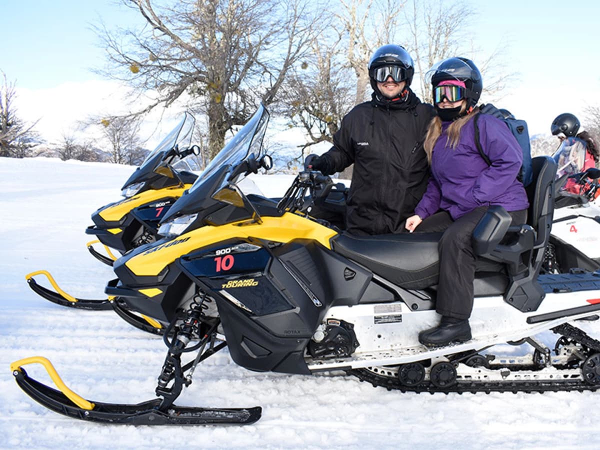 Paseo en Moto de Nieve en Cerro Otto en Bariloche