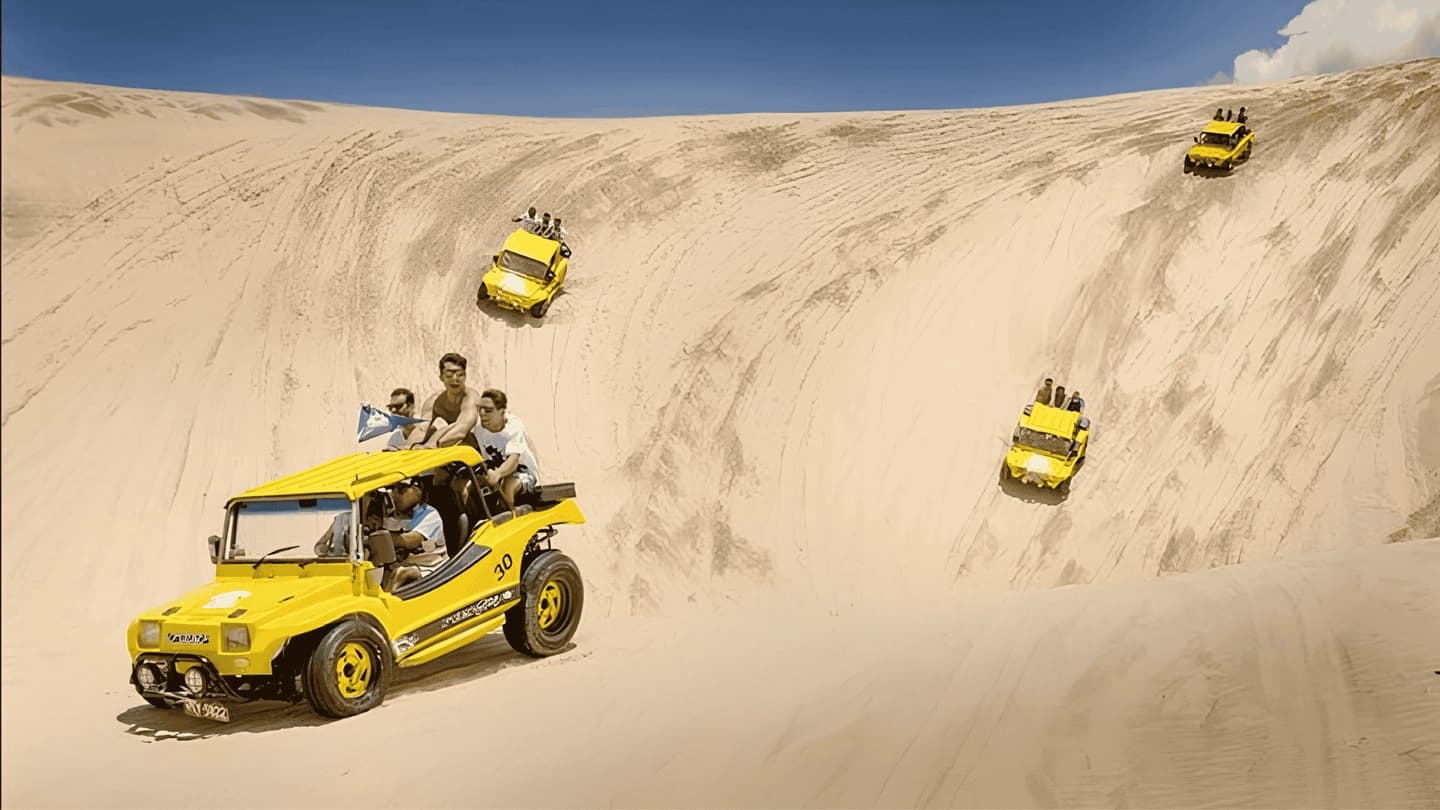 Tour a la playa de Cumbuco desde Fortaleza