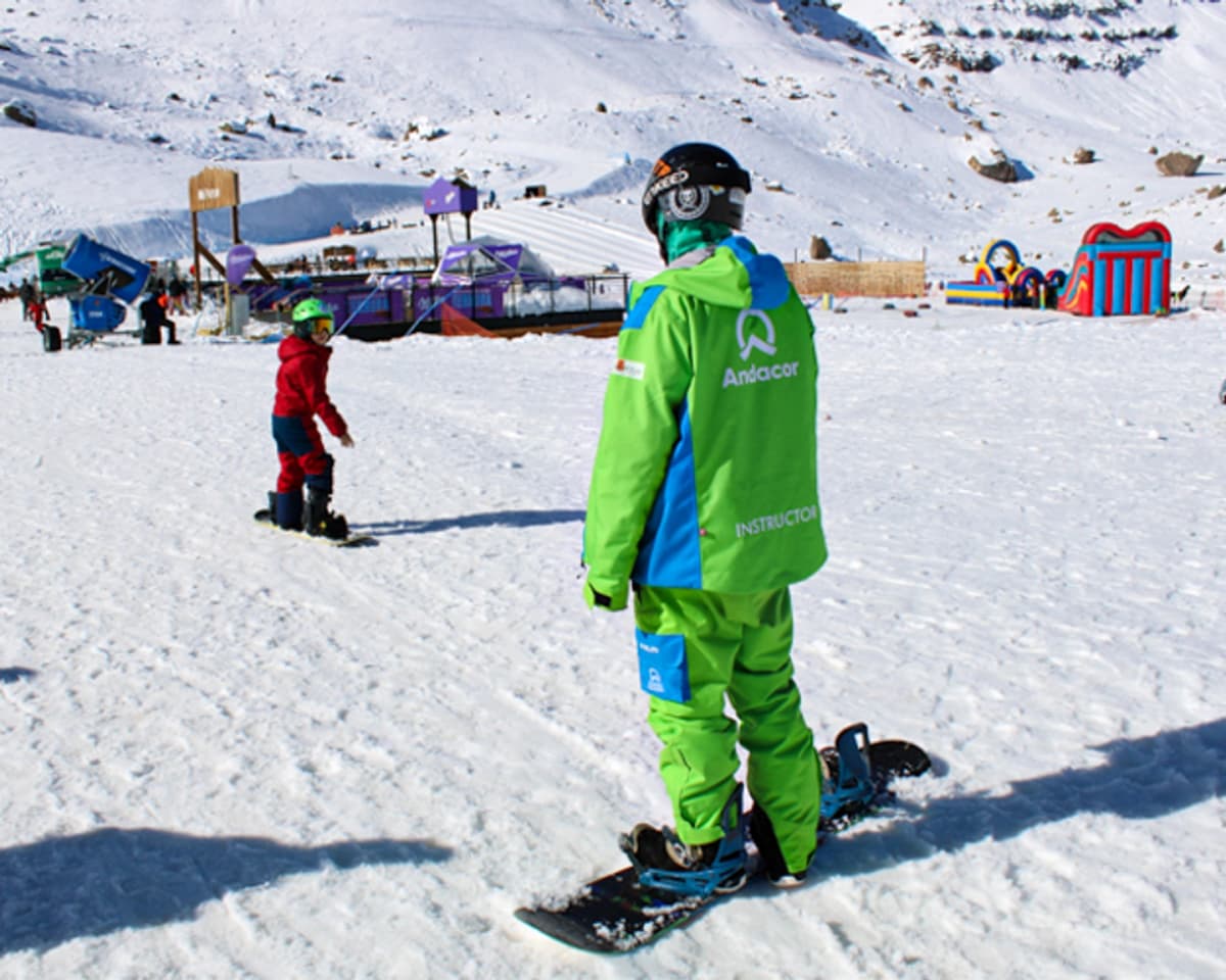 Ski and Snowboard Class in Farellones with Ticket and Rental Included