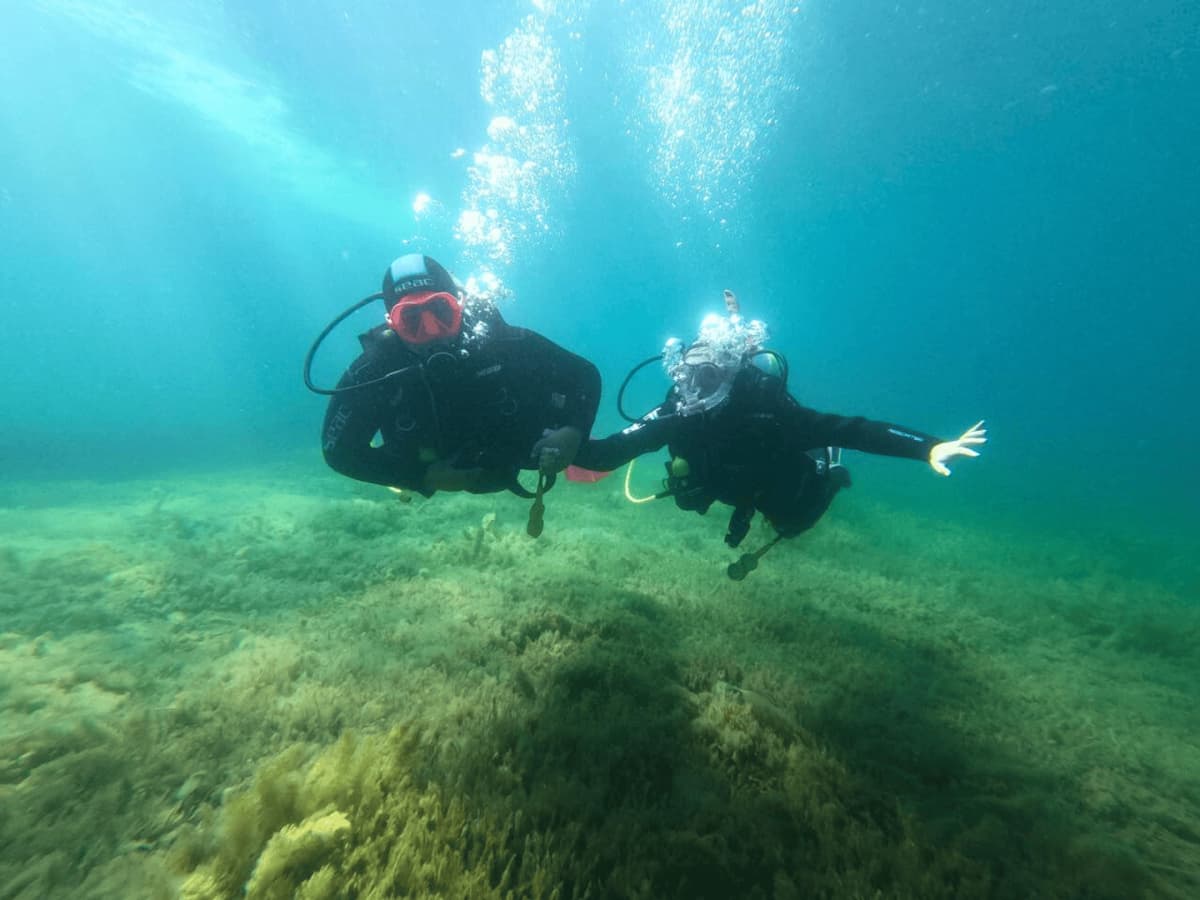 Bautizo de Buceo en el Lago Calafquén