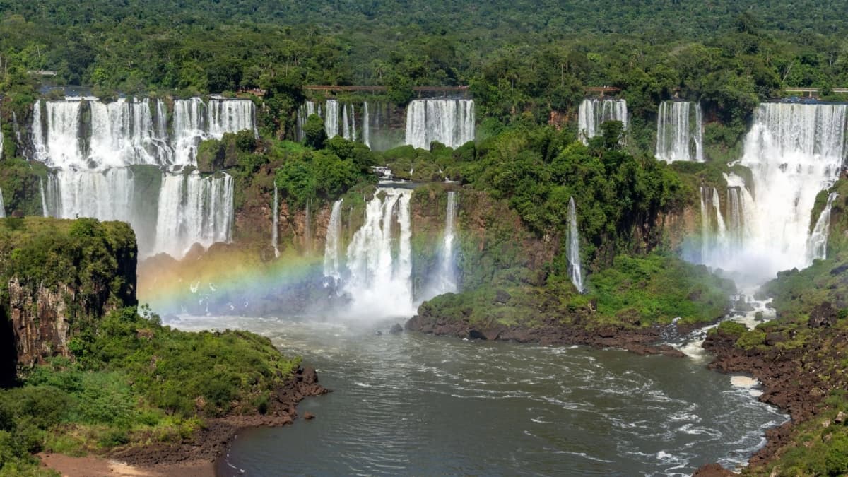 Entrada a Cataratas Brasileñas en Foz do Iguaçu