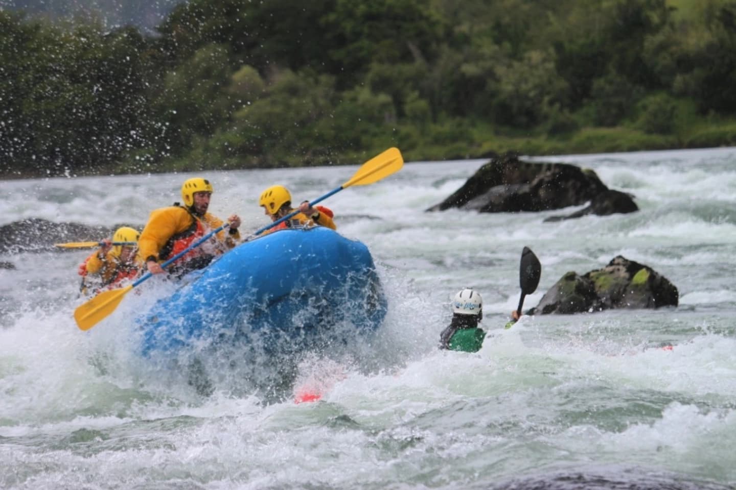 Rafting en el Rio Blanco y Río Aysén desde Coyhaique