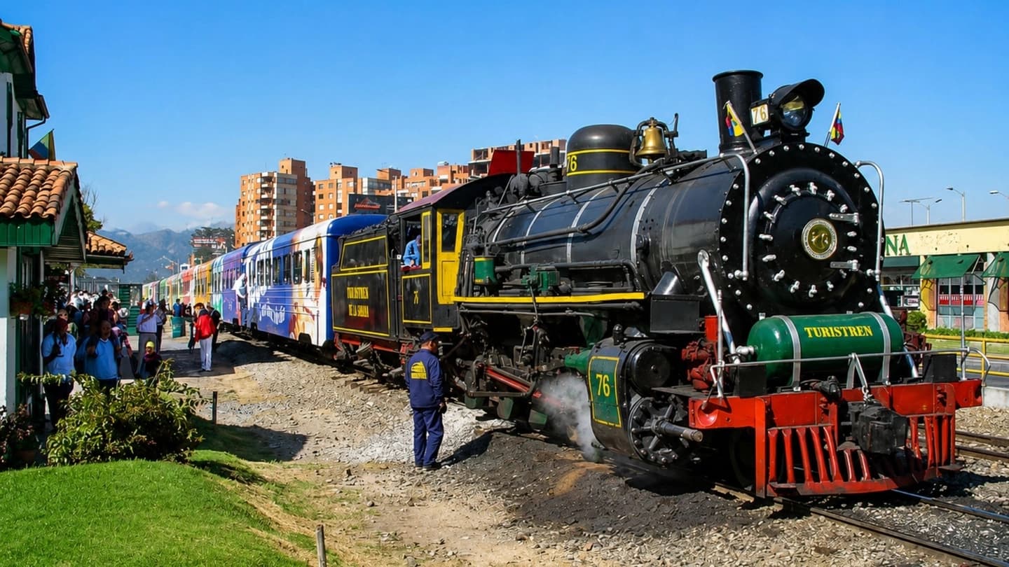 Excursión a Zipaquirá en el Tren Turístico de la Sabana