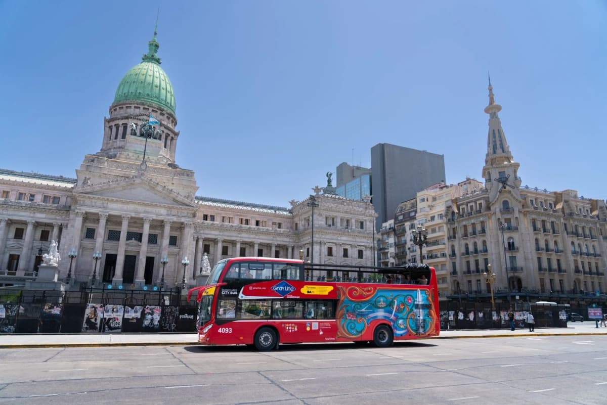 Ticket Buenos Aires City Bus con Hop On Hop Off + Walking Tour Free