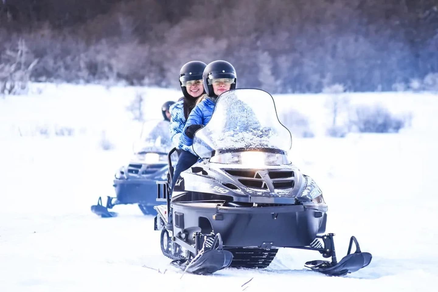 Moto de Nieve y Culipatin en Llanos del Castor