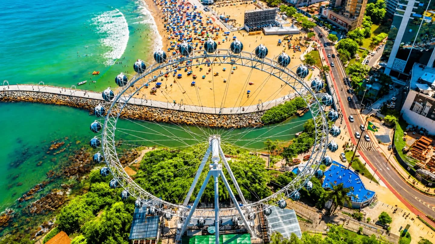 Entrada a la Rueda Gigante de Balneario Camboriú